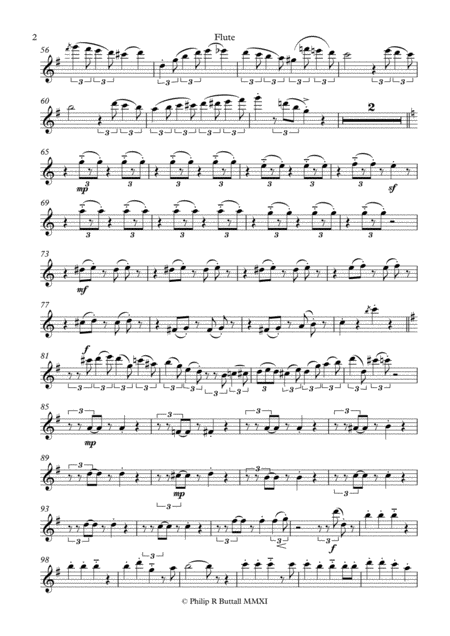 Jingle Bells Wind Quintet Set Of Parts X5 Page 2