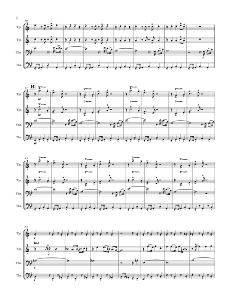 Jitterbug Jump Brass Quartet Page 2