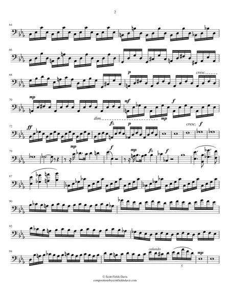 John Field Sonata I Movement I Arranged For Orchestra By Scott Fields Davis Double Bass Part Page 2
