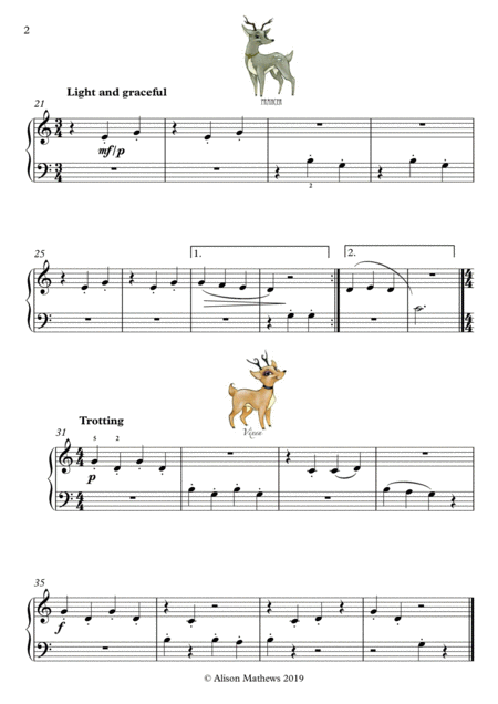 Jolly Reindeer Page 2