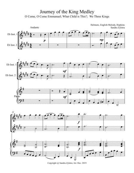 Journey Of The King Treble Eb Instrument Duet Page 2