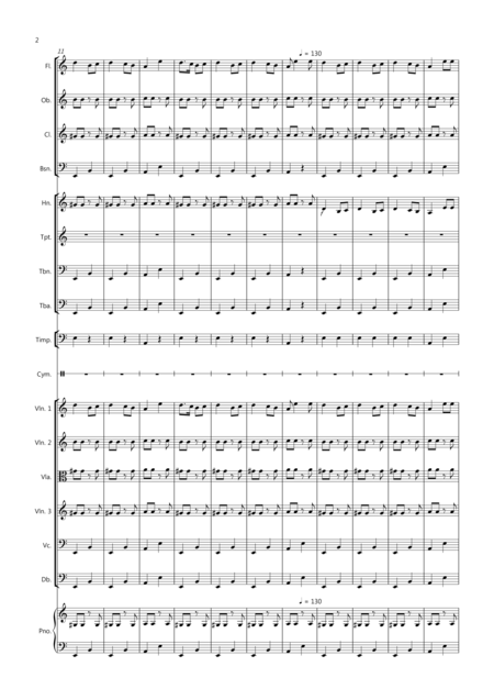 Kalinka For School Orchestra Page 2