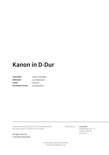 Kanon In D Dur Page 2