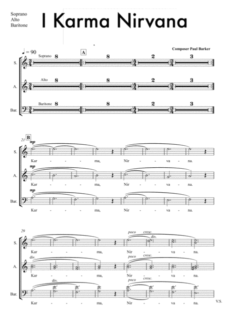 Karma Trilogy Vocal Score Page 2
