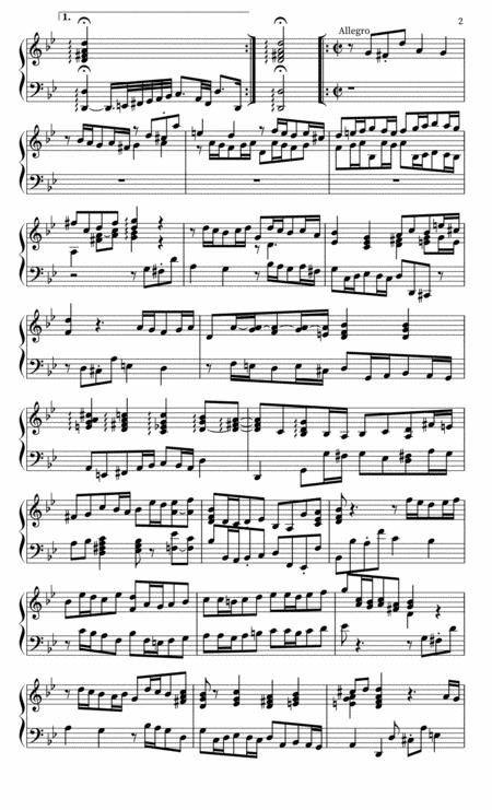 Keyboard Suite In G Minor I Overture Page 2