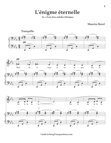 L Nigme Ternelle C Minor French Page 2