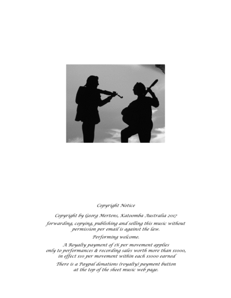 La Cumparsita Arr For Violin Or Cello Guitar Page 2