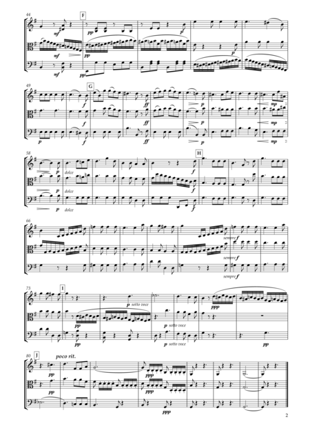 La Fede For String Trio Page 2