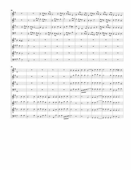 La Luzzara A8 Canzoni Da Suonare 1616 No 16 Arrangement For 8 Recorders Page 2