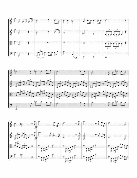 La Marseillaise For String Quartet Page 2