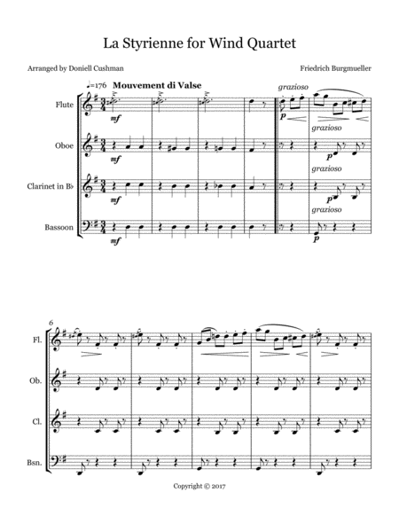 La Styrienne For Wind Quartet Page 2