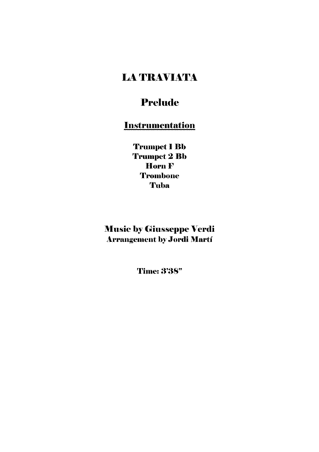 La Traviata Prelude Act I Page 2