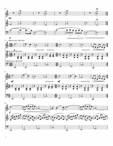 La Valse D Amelie Violin 1 Violin 2 Cello Trio Page 2