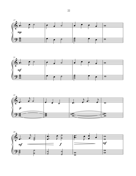 Largo From The New World Symphony Theme For Easy Piano Solo Page 2