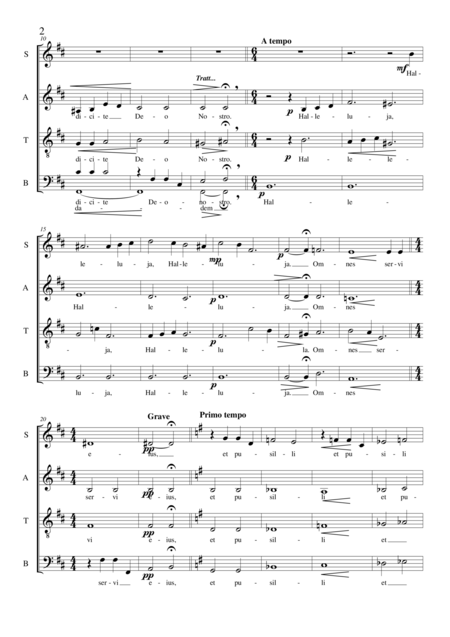 Laudadem Dicite Choir Satb A Cappella Page 2