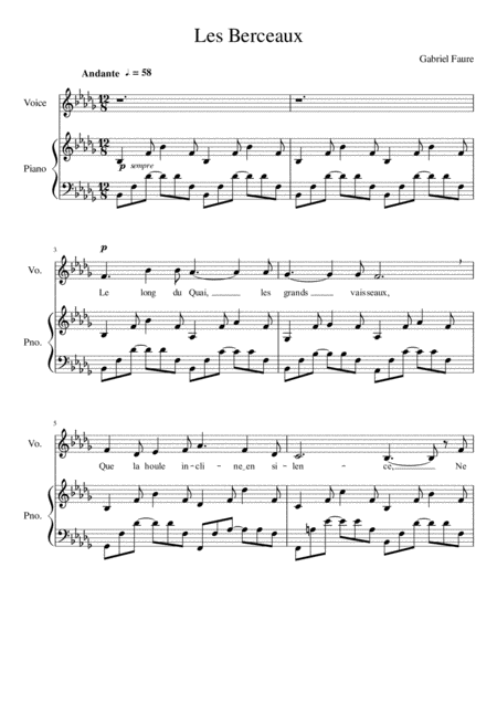 Les Berceaux Bb Minor Page 2