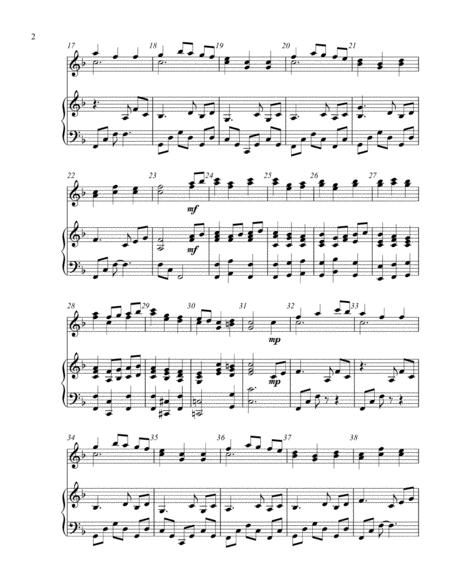 Let All Things Now Living 2 Octave Handbells Piano Accompaniment Page 2