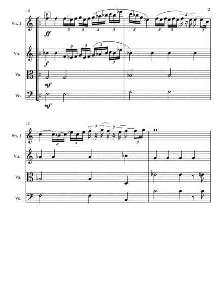 Let The Good Times Roll For String Quartet Page 2