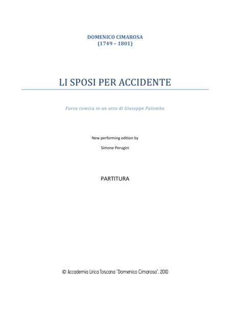 Li Sposi Per Accidente Full Score Page 2