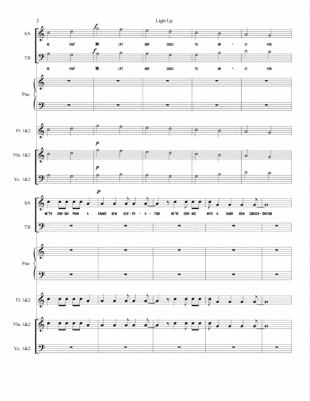 Light Up Satb Page 2