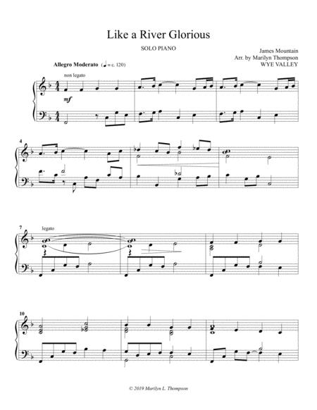 Like A River Glorious Solo Piano Pdf Page 2