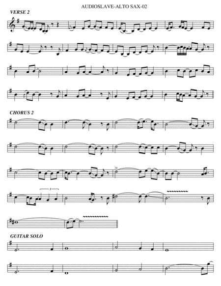 Like A Stone Alto Sax Page 2