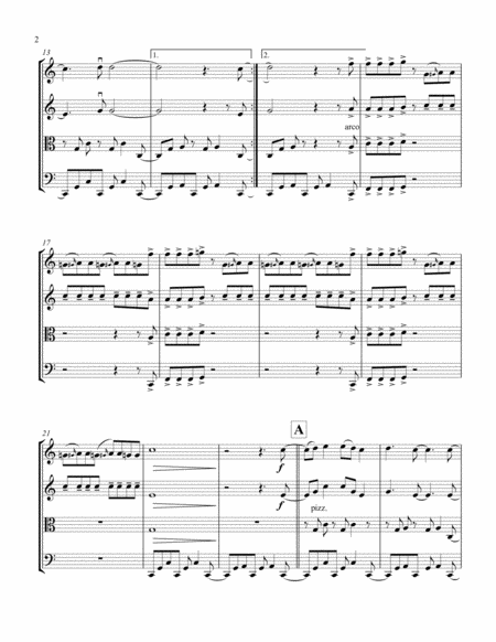 Linus And Lucy String Quartet Or String Trio Page 2