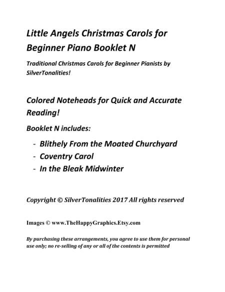 Little Angels Christmas Carols For Beginner Piano Booklet N Page 2