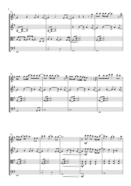 Little Things String Quartet Page 2