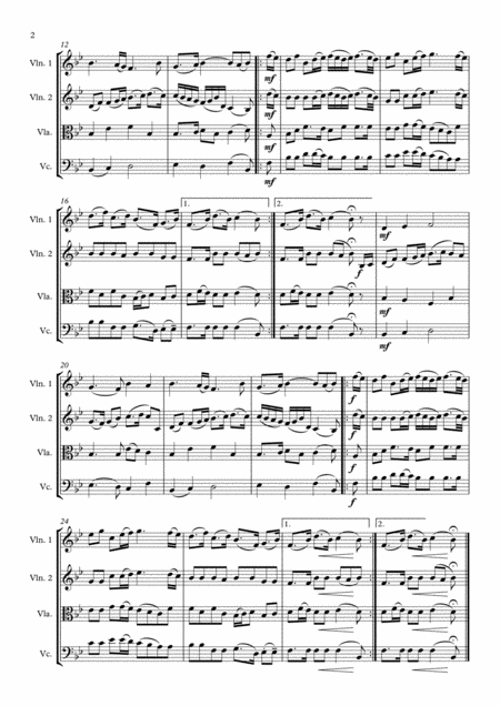 Loch Erroch Side String Quartet Page 2