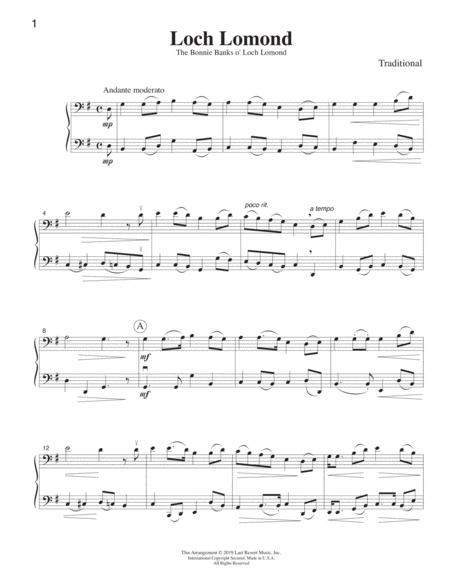 Loch Lomond For Cello Duet Bassoon Duet Or Cello And Bassoon Duet Music For Two Page 2