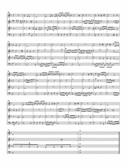 Lord Willobies Welcome Home Rowland Arrangement For 4 Recorders Page 2