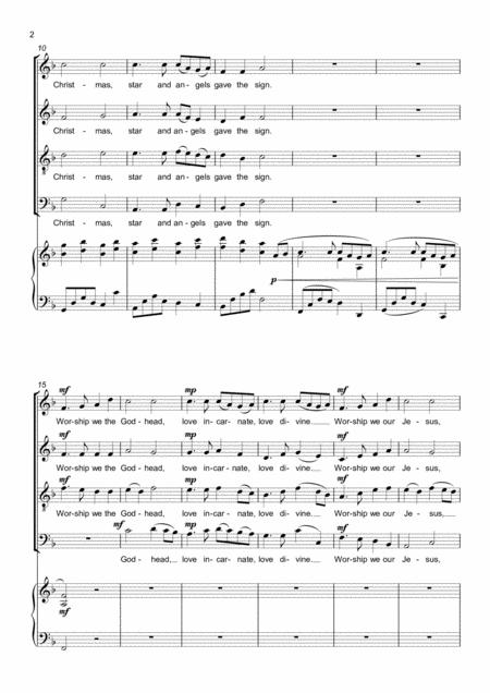 Love Came Down At Christmas Satb Choir Page 2