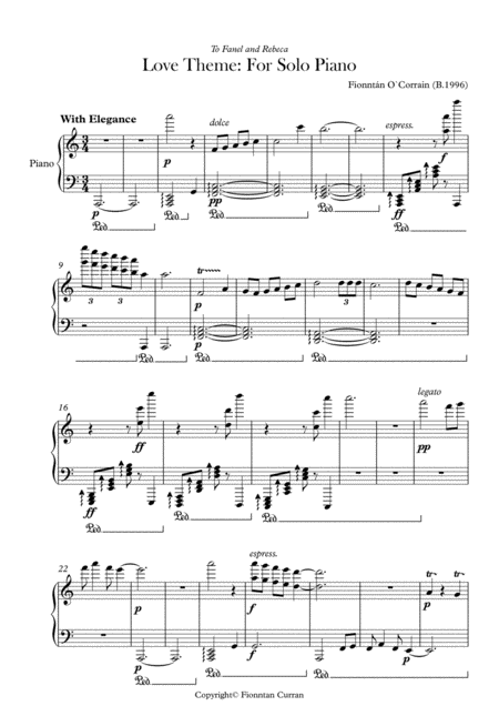 Love Theme Solo Piano Page 2