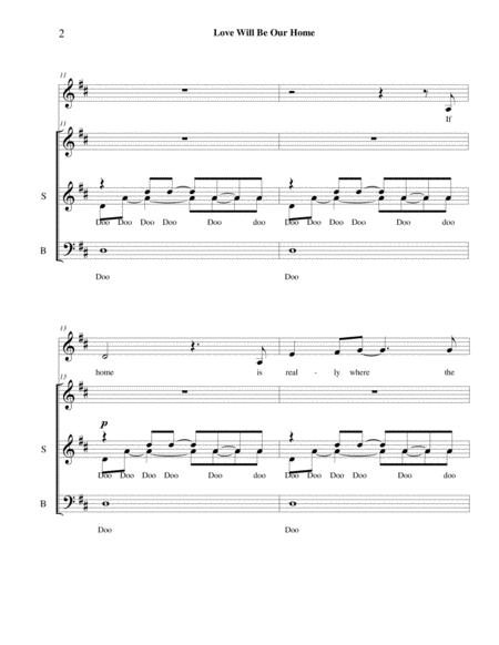 Love Will Be Our Home Female Acapella Arr Robert Rund Page 2