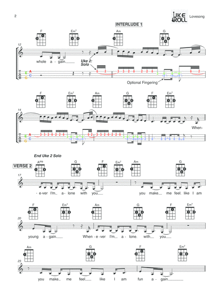 Lovesong Ukulele Page 2