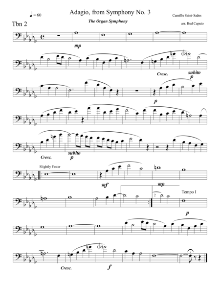 Low Brass Adagio Saint Sans All Parts Page 2