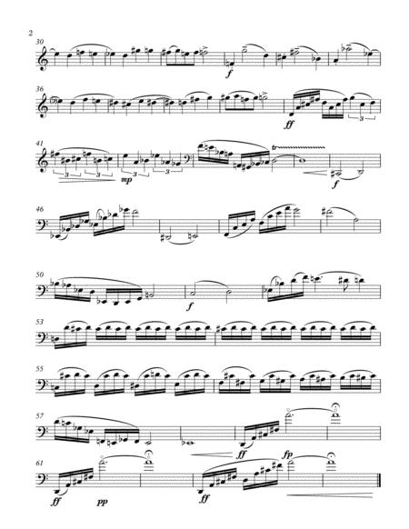 Lyric Suite For Cello Op 26 Page 2