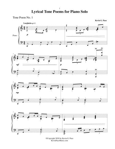 Lyrical Tone Poem No 1 Piano Solo Page 2