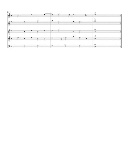 M Giles Hobies Galiard 15 1604 Arrangement For 5 Recorders Page 2