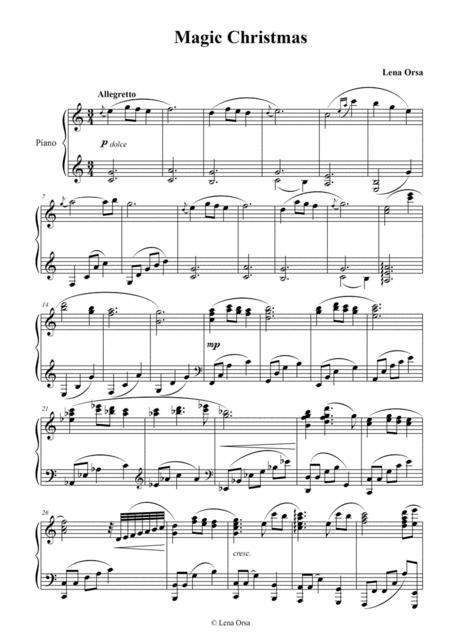 Magic Christmas For Piano Page 2