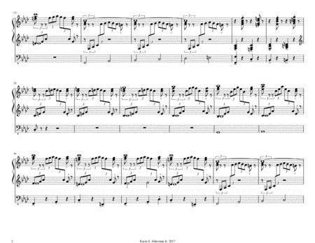 Magni Quel Bel Core In A Major For Voice And Piano Page 2