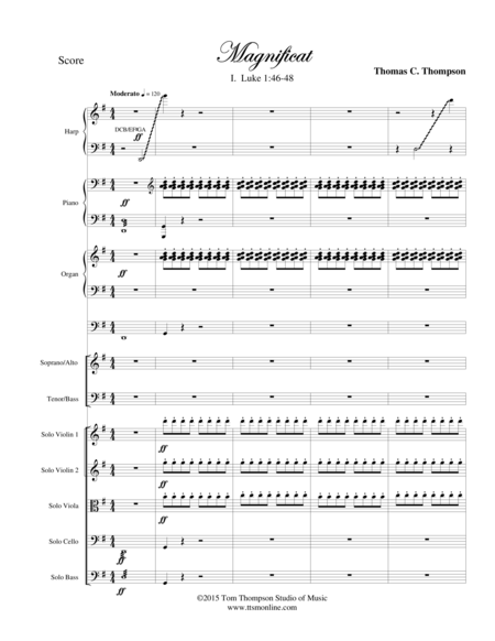 Magnificat Conductors Score Page 2