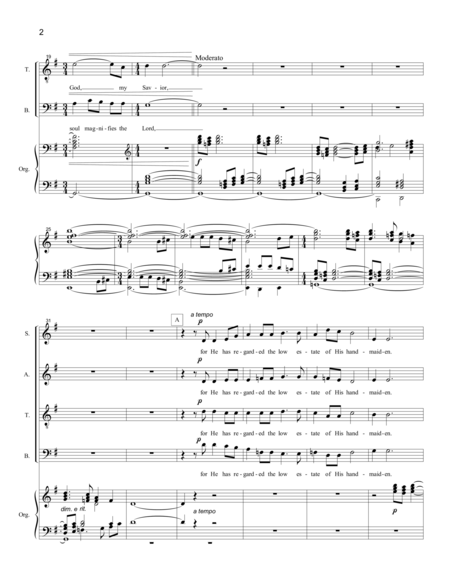 Magnificat Satb Page 2