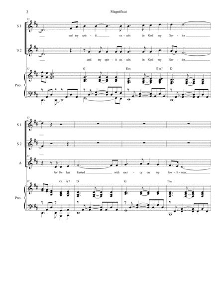 Magnificat Vocal Trio Ssa Page 2