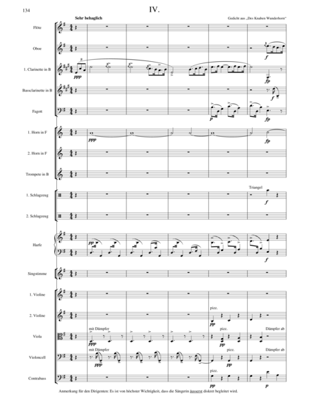 Mahler Arr Lee Symphony No 4 In G Major 4th Movement Full Score Page 2