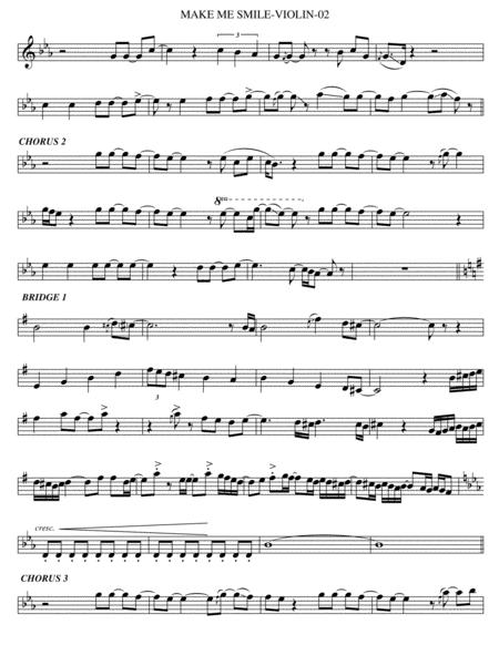 Make Me Smile Violin Page 2