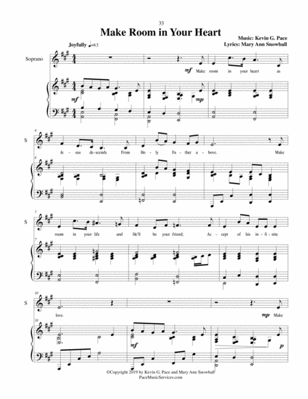 Make Room In Your Heart Vocal Solo For Christmas Page 2