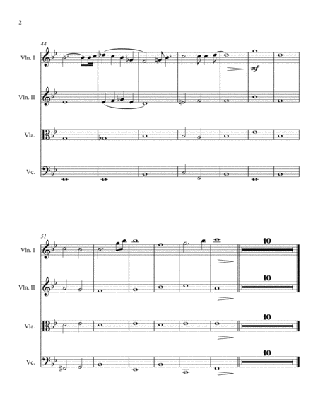 Make You Feel My Love Adele Version String Quartet Page 2