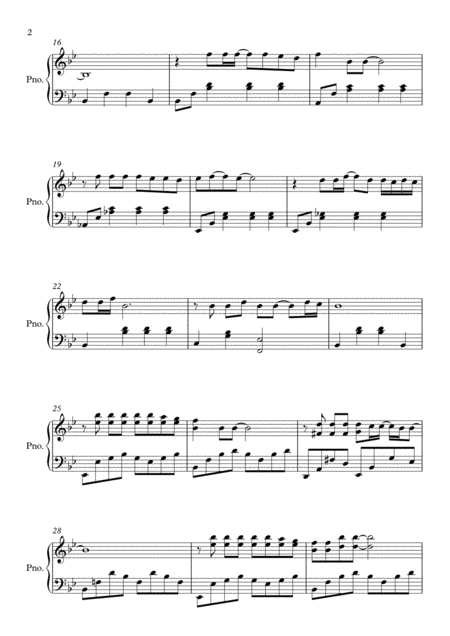 Make You Feel My Love By Adele Piano Page 2